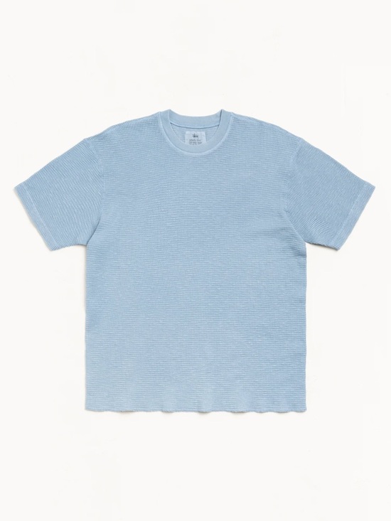 Stussy Other - Stussy Light Blue Short Sleeve PIGMENT DYED SS THERMAL. Size small. Unisex